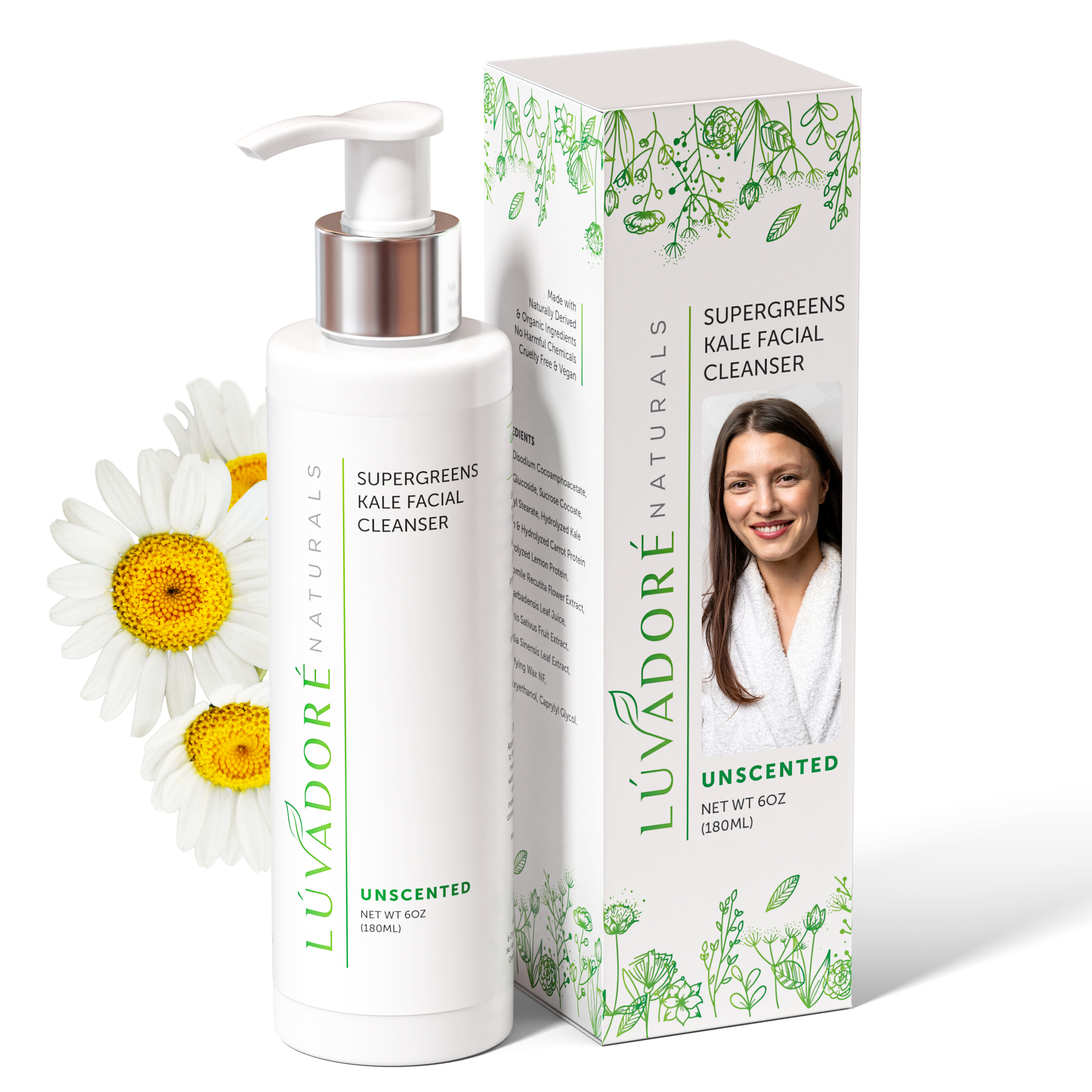 SuperGreens Kale Facial Cleanser | Nourish Your Skin Naturally SuperGreens Kale Facial Cleanser | Nourish Your Skin Naturally